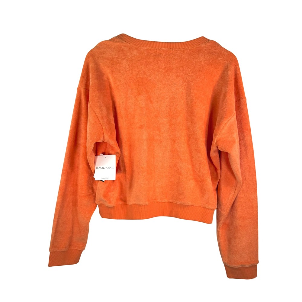 Beyond Yoga Women's Tropez Pullover athleisure relaxed yoga beach sz M - Picture 3 of 7